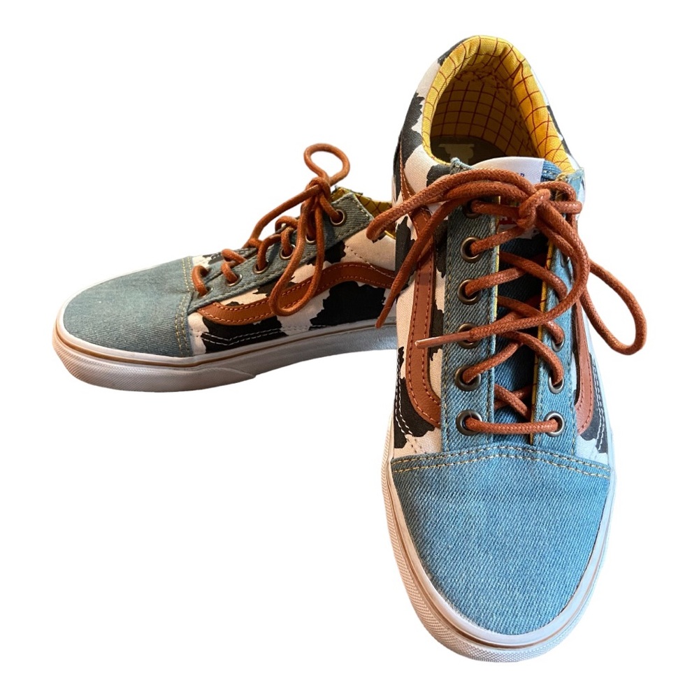 Disney Pixar x Vans Toy Story Sheriff Woody Sneakers Size 6 Men 7.5 Women
